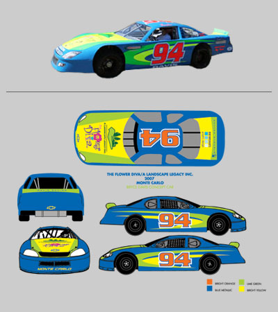 Bryce Davis Nascar Design