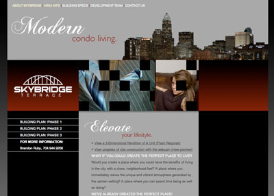 Skybridge Terrace Website
